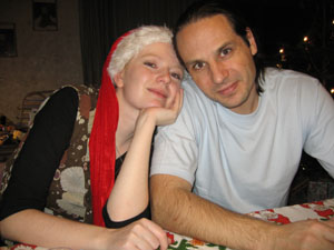 Tanja og Lars juleaften